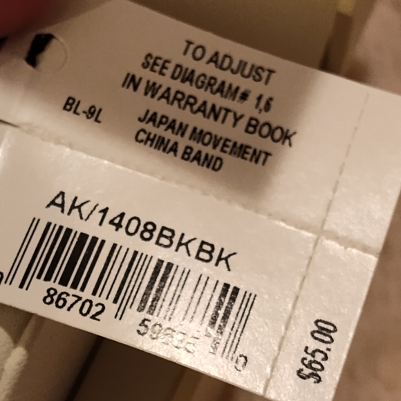 NWT! Anne Klein Watch (Needs A Battery)